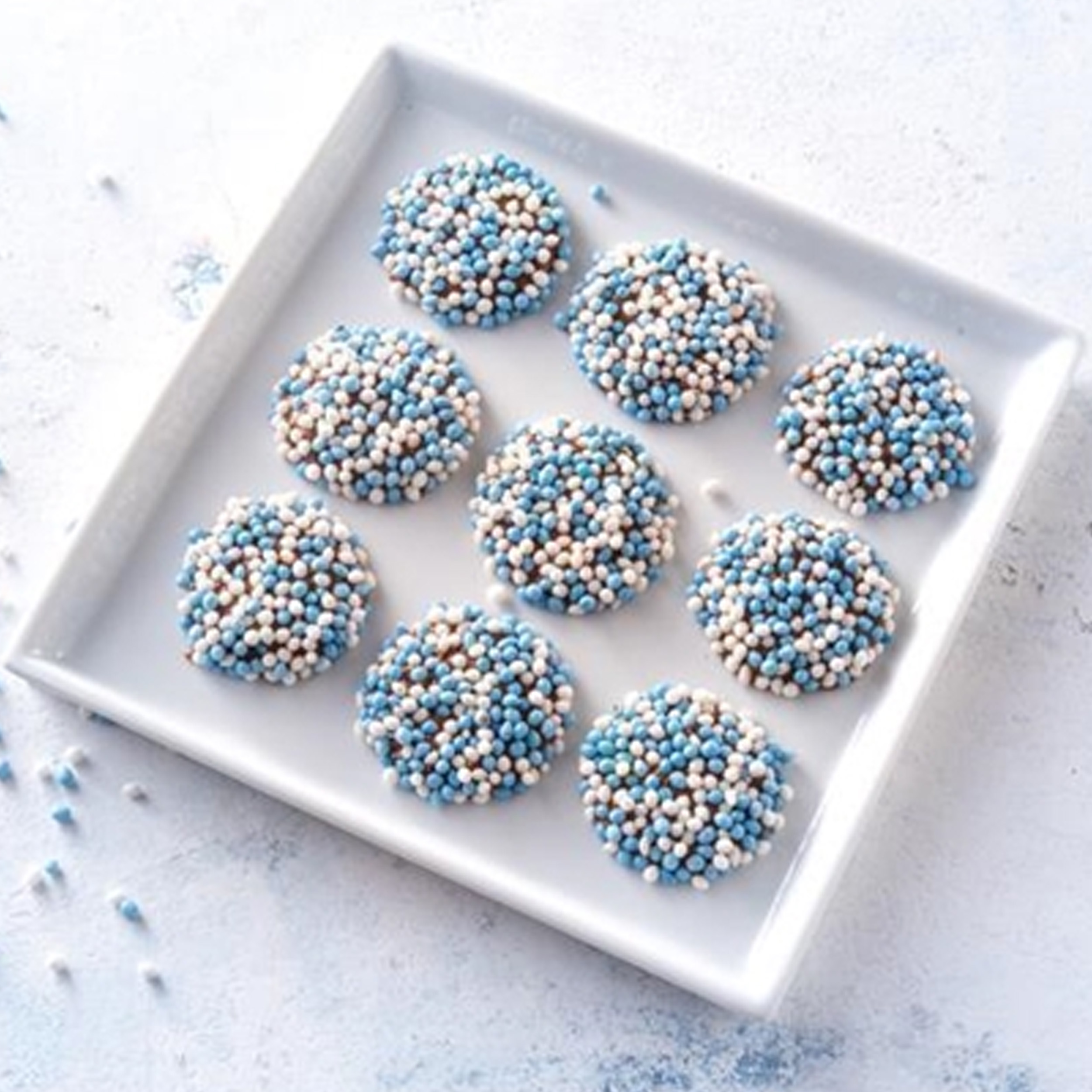Vier de geboorte van een jongetje met chocolade van CHOC