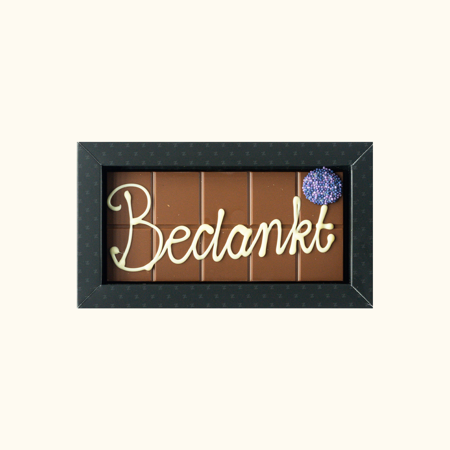 Chocoladereep - Bedankt