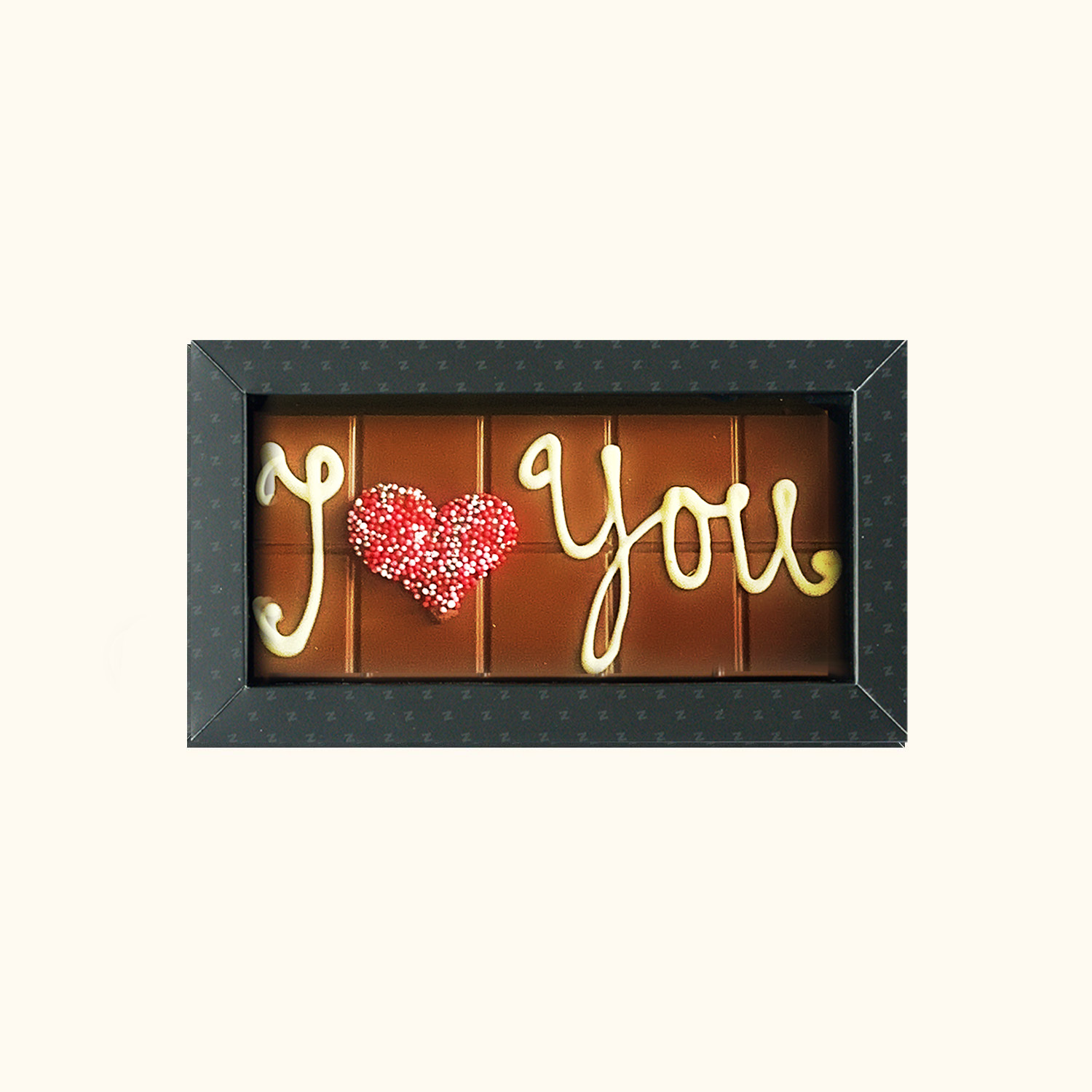Vertel je liefde met een ambachtelijke chocoladereep